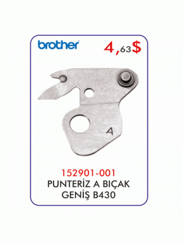 B430 Punteriz Geniş A Bıçak
