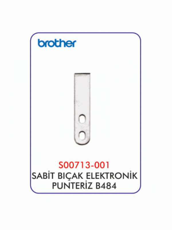 B484 Elektronik Punteriz Sabit Bıçak